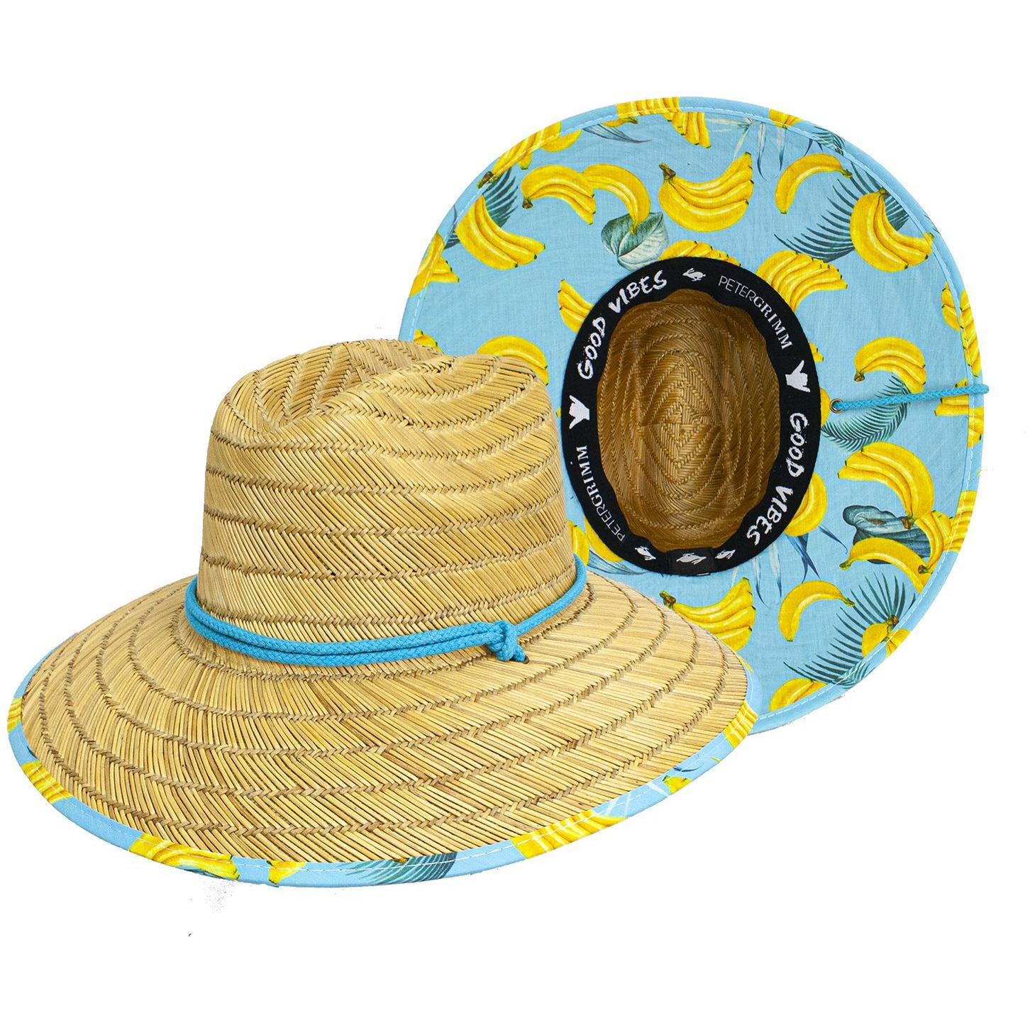 Go Bananas Straw Lifeguard Hat