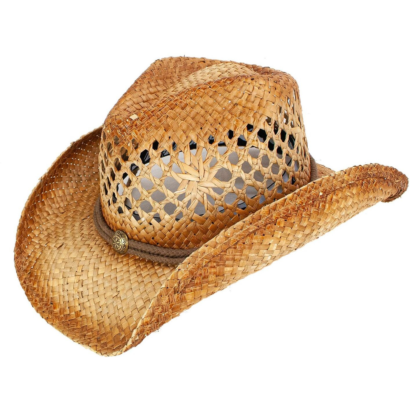 Estela Straw Western Drifter Cowboy Hat