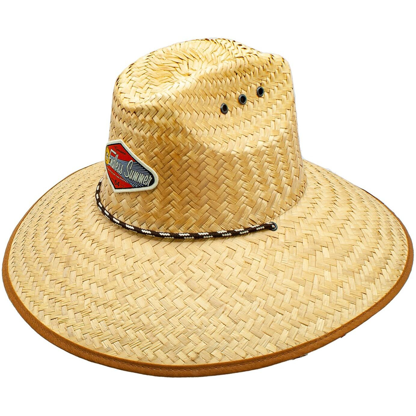 Salt Creek Straw Lifeguard Hat