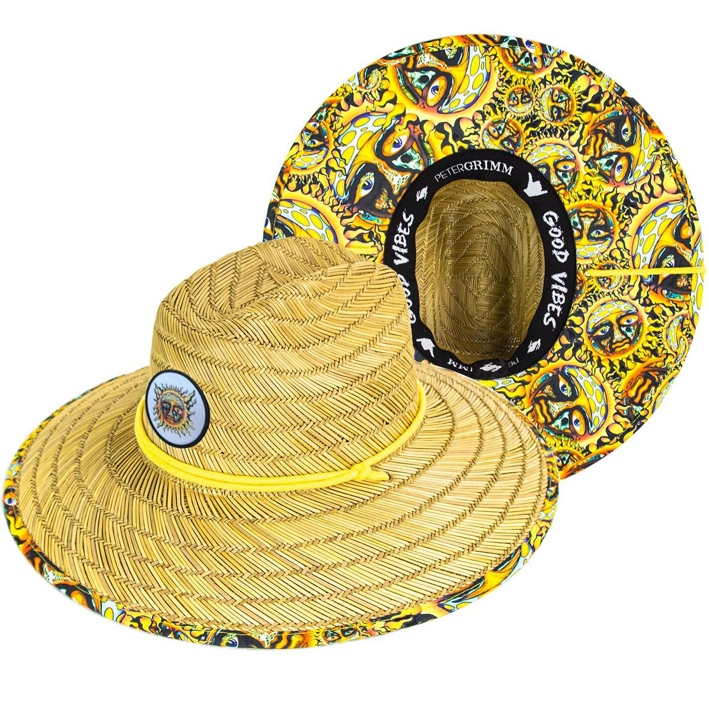 Paddle Out Straw Lifeguard Hat