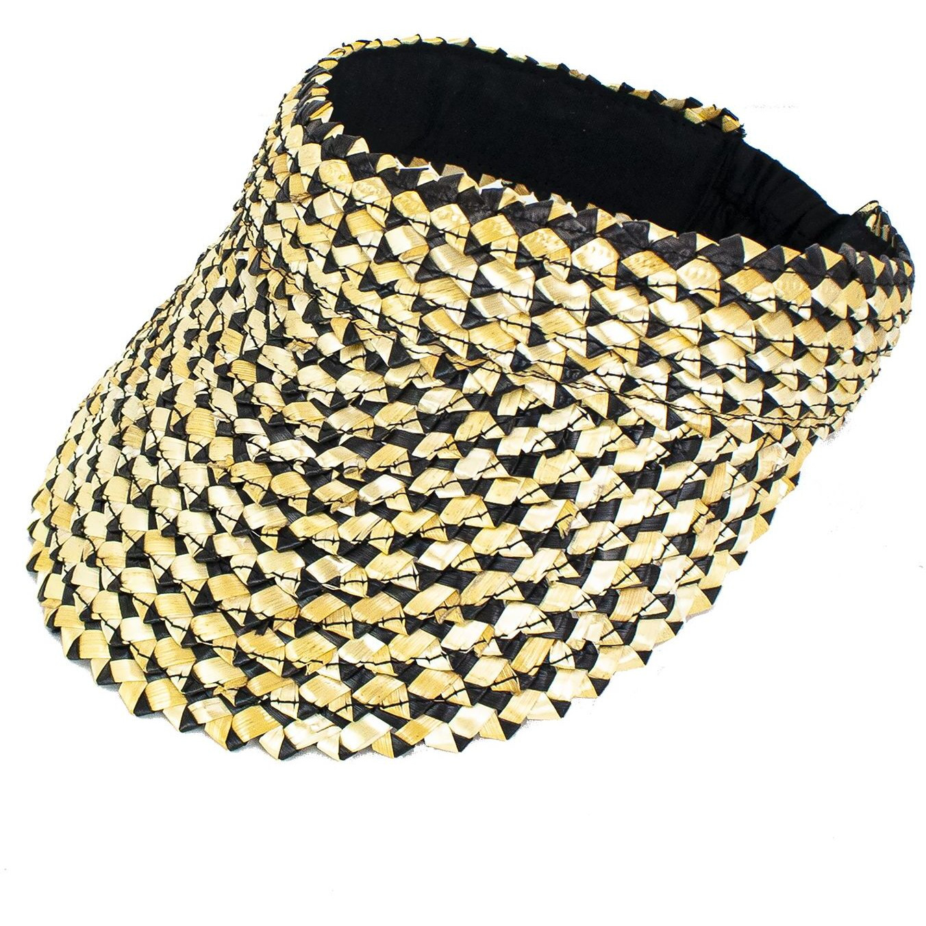 Cleobella Braided Straw Visor Hat