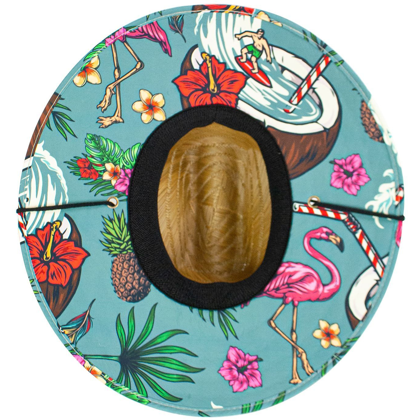 Waikiki Straw Lifeguard Hat