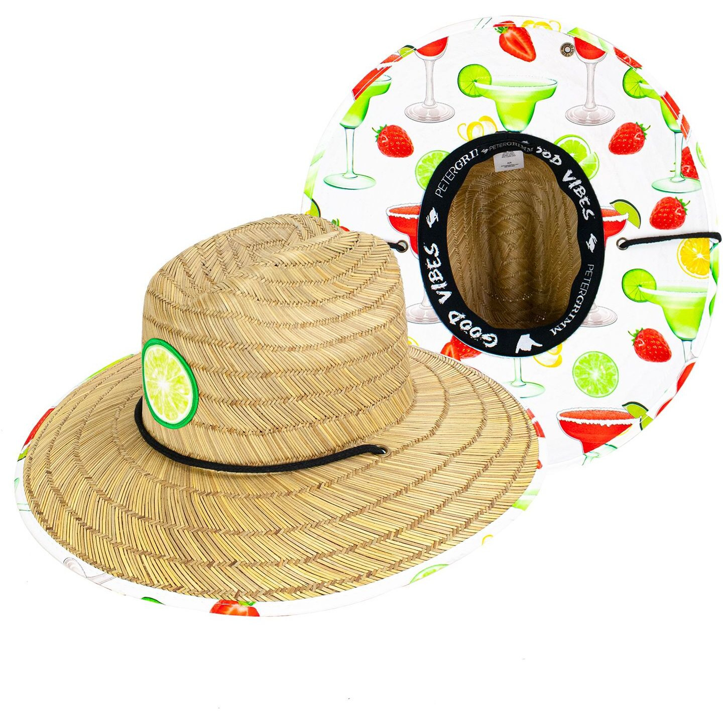 Margaritas Straw Lifeguard Hat