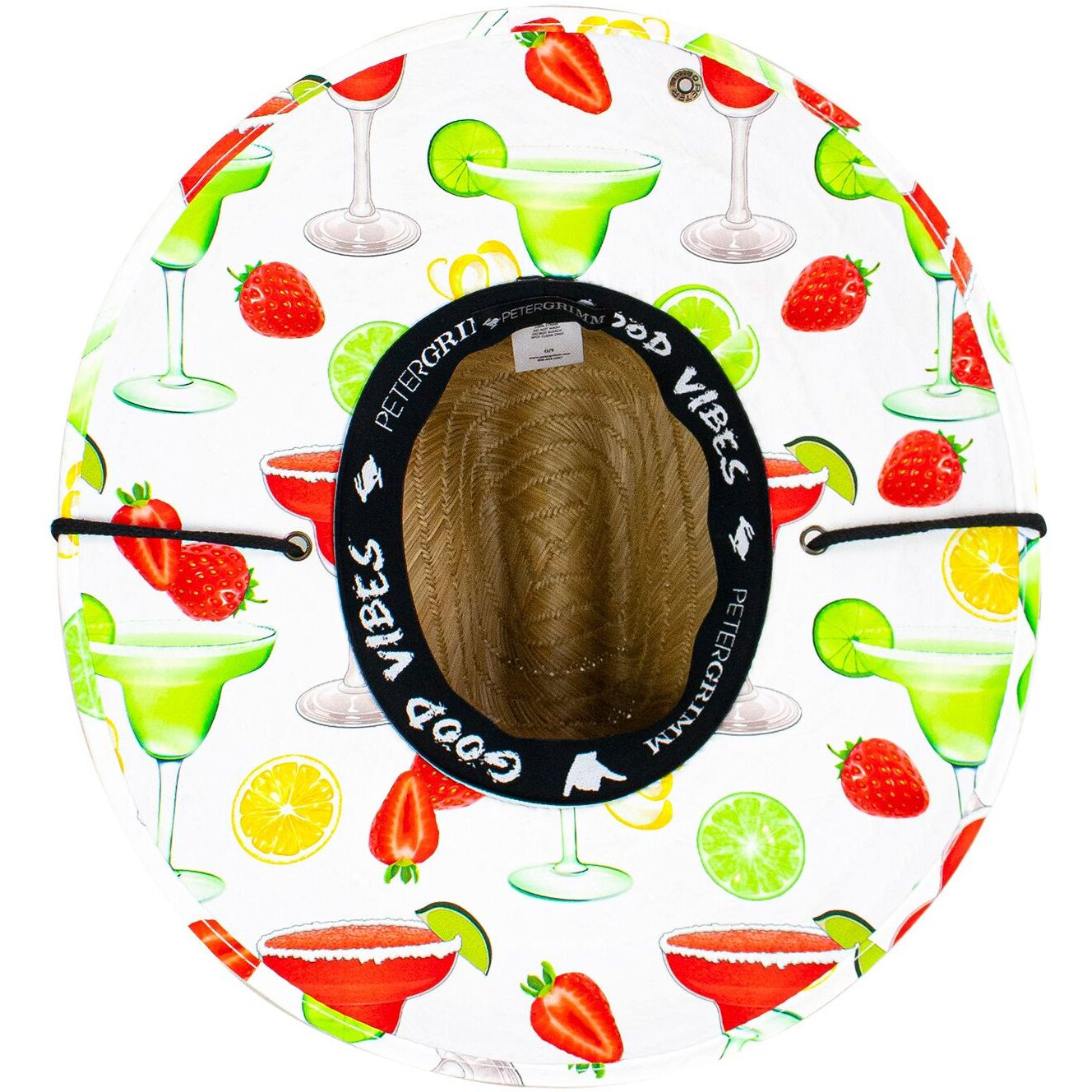 Margaritas Straw Lifeguard Hat