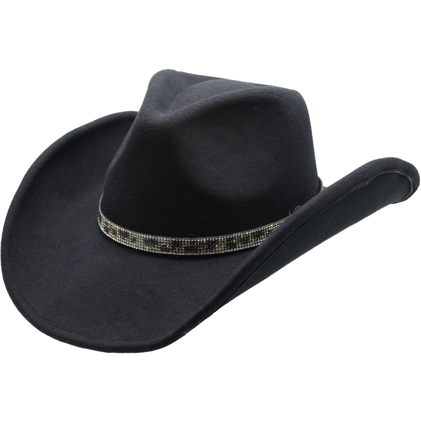 Python Ultra Poly Felt Western Drifter Hat