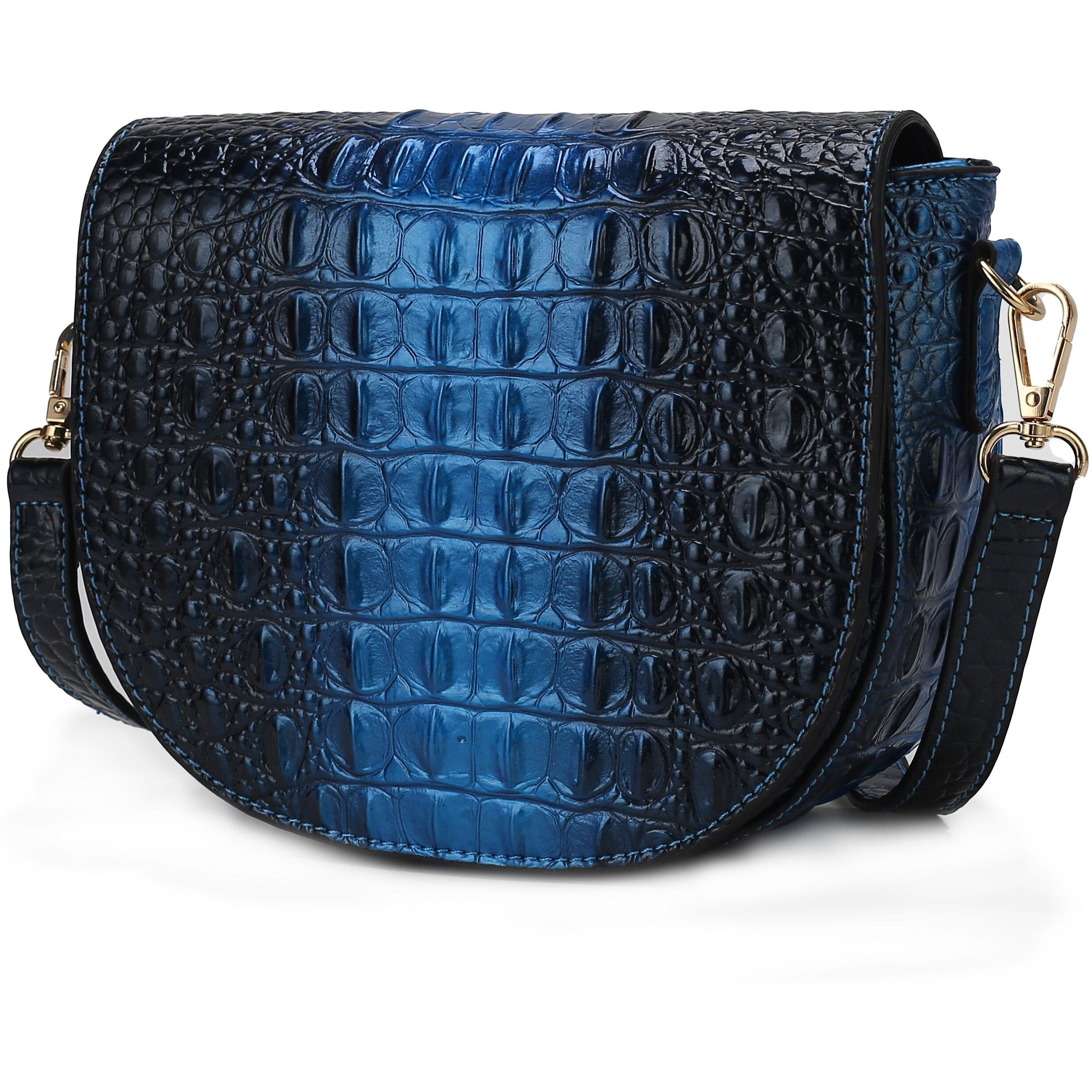 MKF Collection Amalia Croc-Embossed Crossbody Bag by Mia K