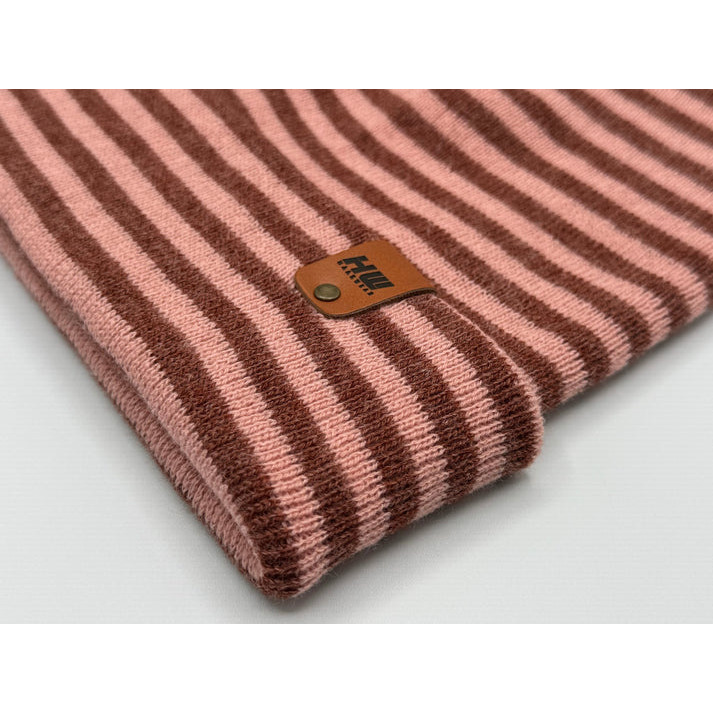 Cuffed Traditional RoRo Pink/Burgundy