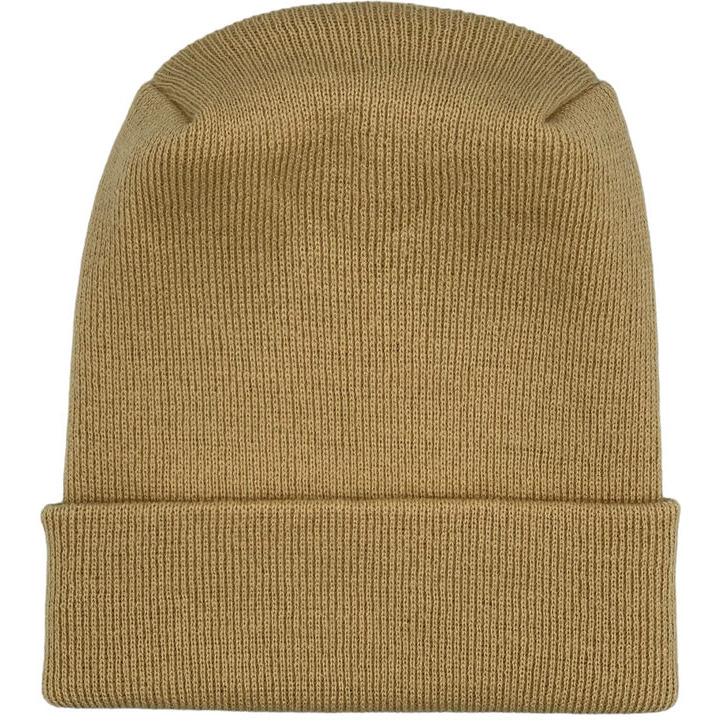 HAAKWEAR Theta-Stitch Cuffed Beanie - Designed and Made in USA (Patent Pending Design) - Dune Beige