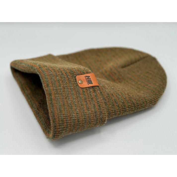 Cuffed Traditional Contrast Green/Brown