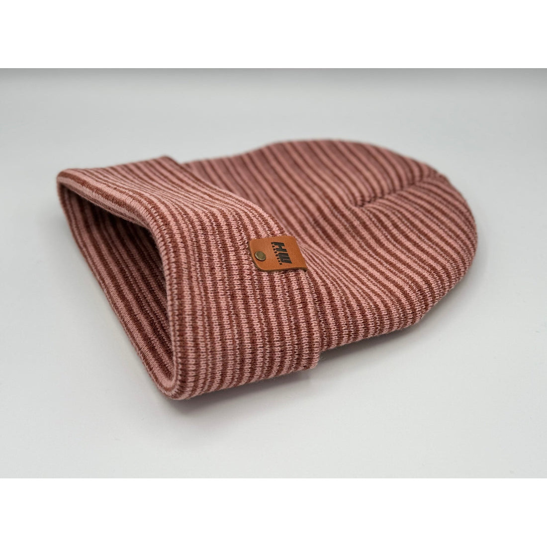 Cuffed Traditional Contrast Pink/Burgundy