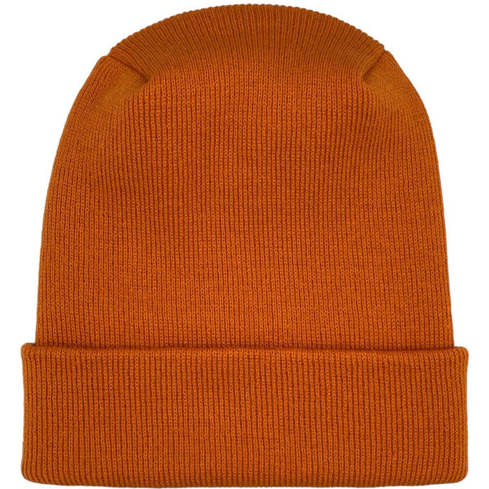 HAAKWEAR Theta-Stitch Cuffed Beanie - Designed and Made in USA (Patent Pending Design) - Tiger Orange