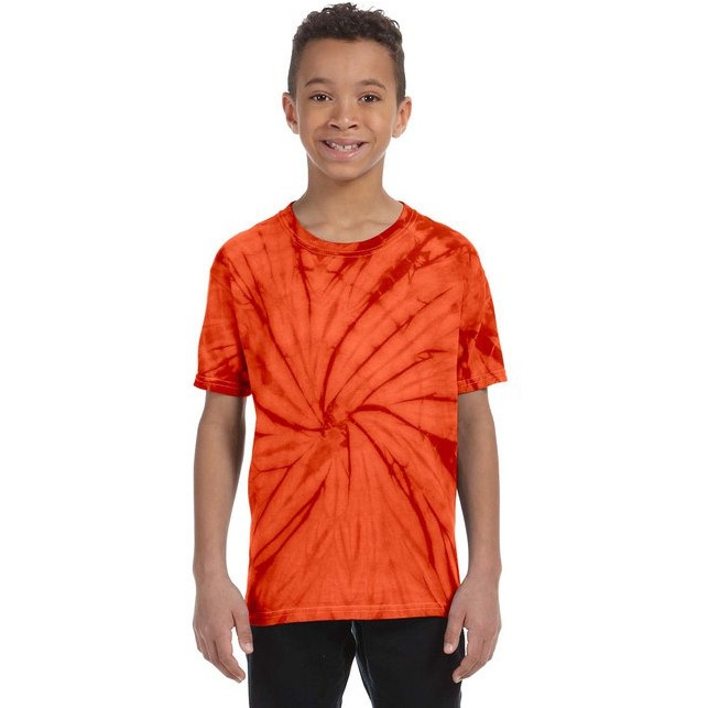 Youth 54 oz 100% cotton Spider T-Shirt - SPIDER ORANgE - XS(D0102H784E8)