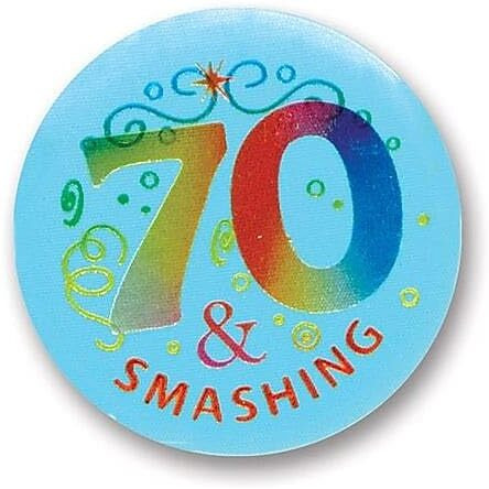 70 & Smashing Satin Button