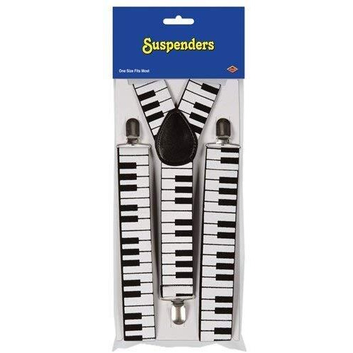 Piano Keyboard Suspenders