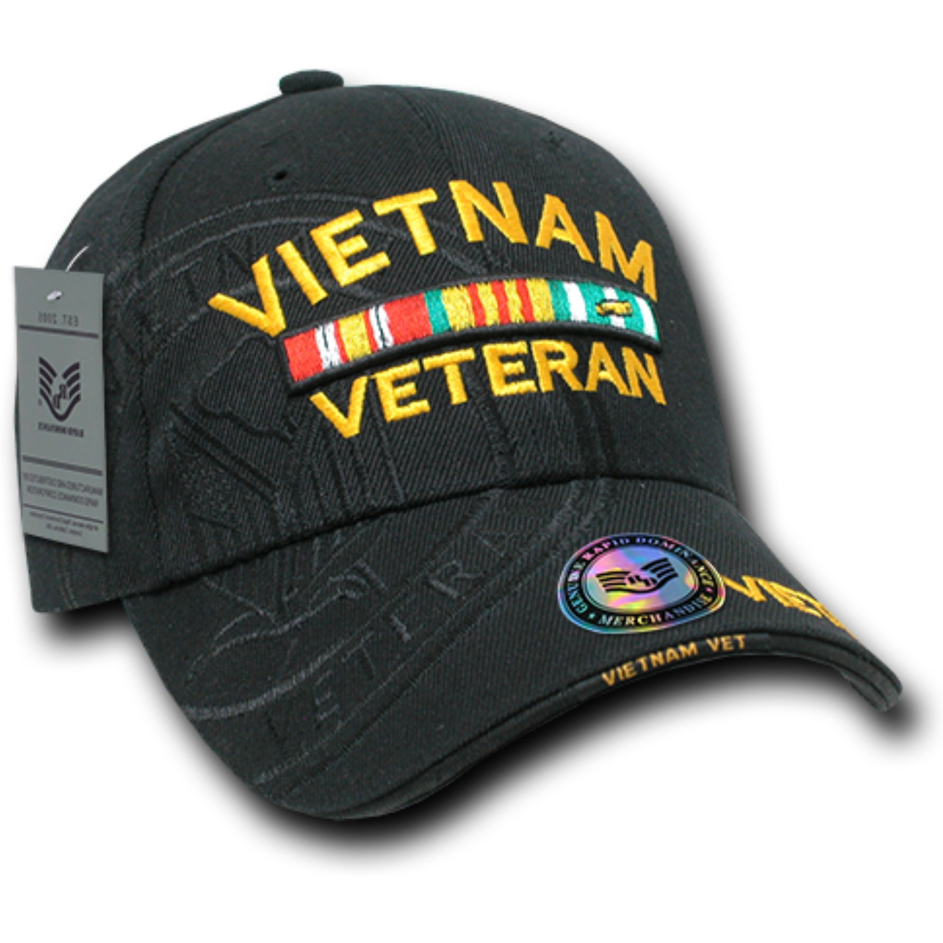 Shadow Caps, Vietnam Vet., Black