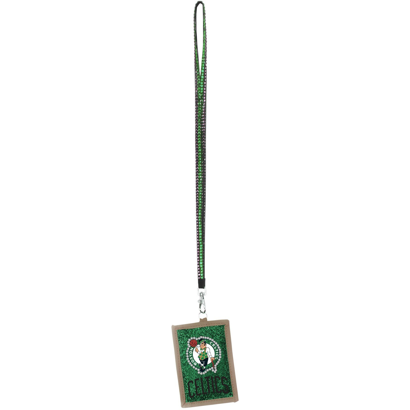 Boston Celtics Wallet Beaded Lanyard Style