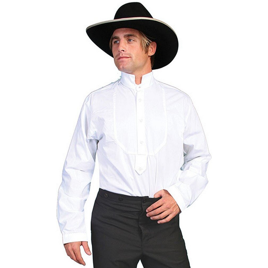 HIGH COLLAR SHIRT