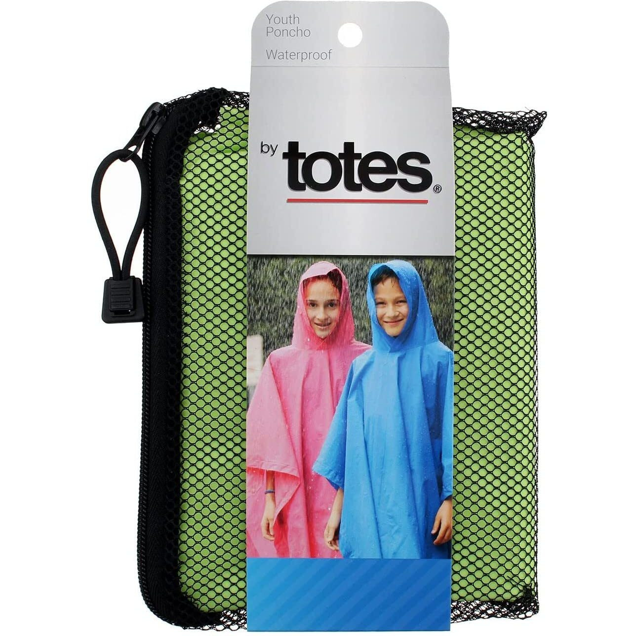 Raines Rain Poncho Youth Size Assorted Colors (3 Pack)