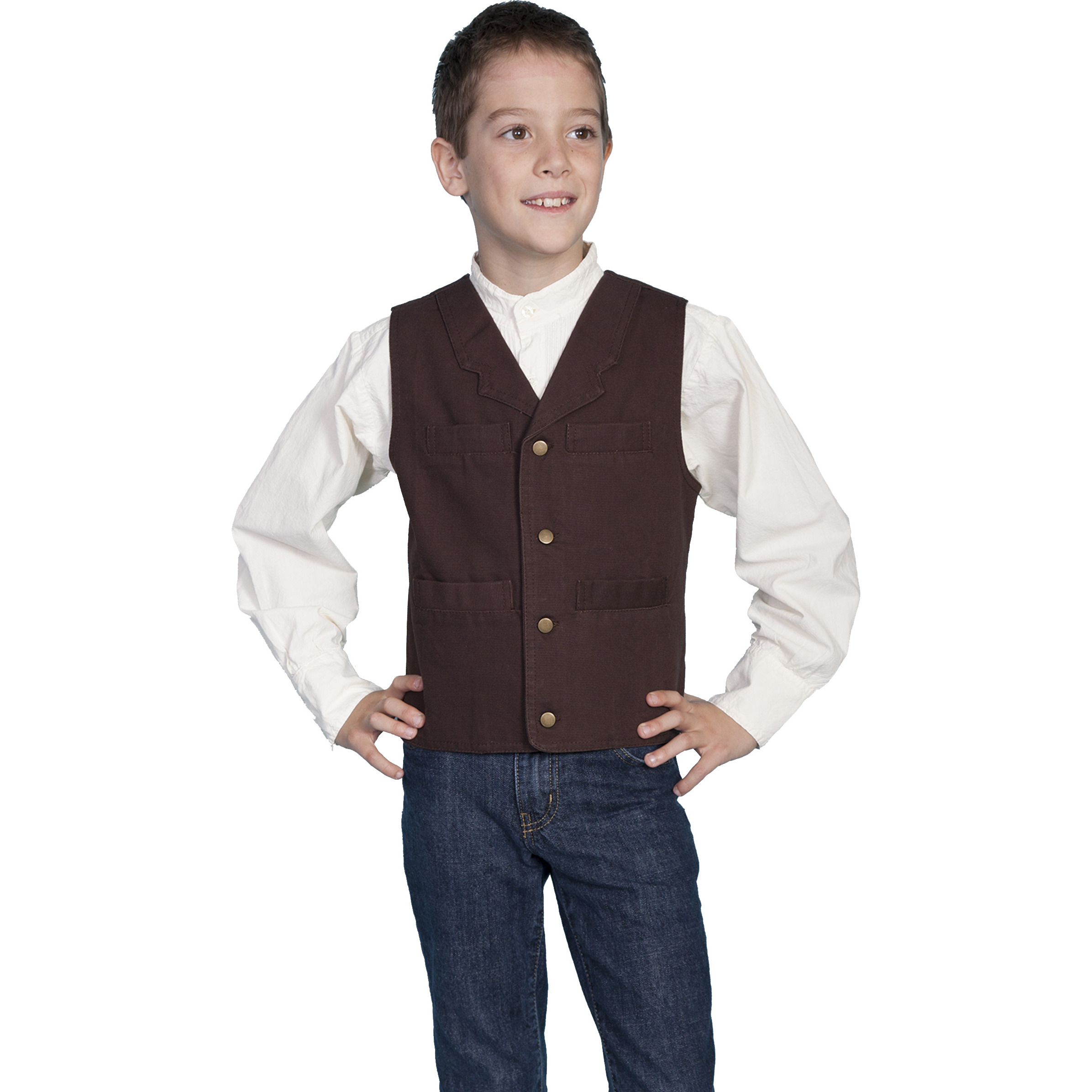 KIDS CANVAS VEST