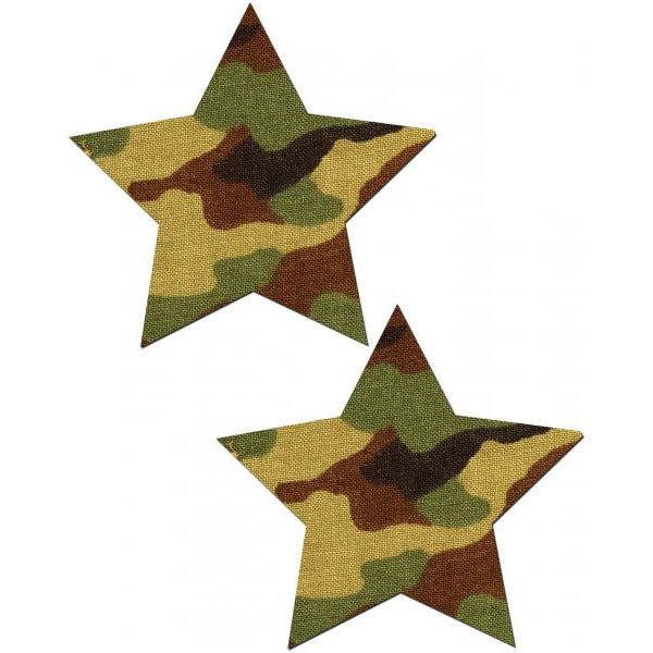 Pastease Camo Star Pasties O/S(D0102H5QY2V.)