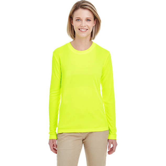 UltraClub 8622W Ladies' Cool & Dry Performance Long-Sleeve Top