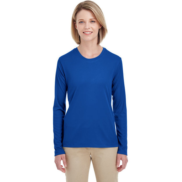 UltraClub 8622W Ladies' Cool & Dry Performance Long-Sleeve Top