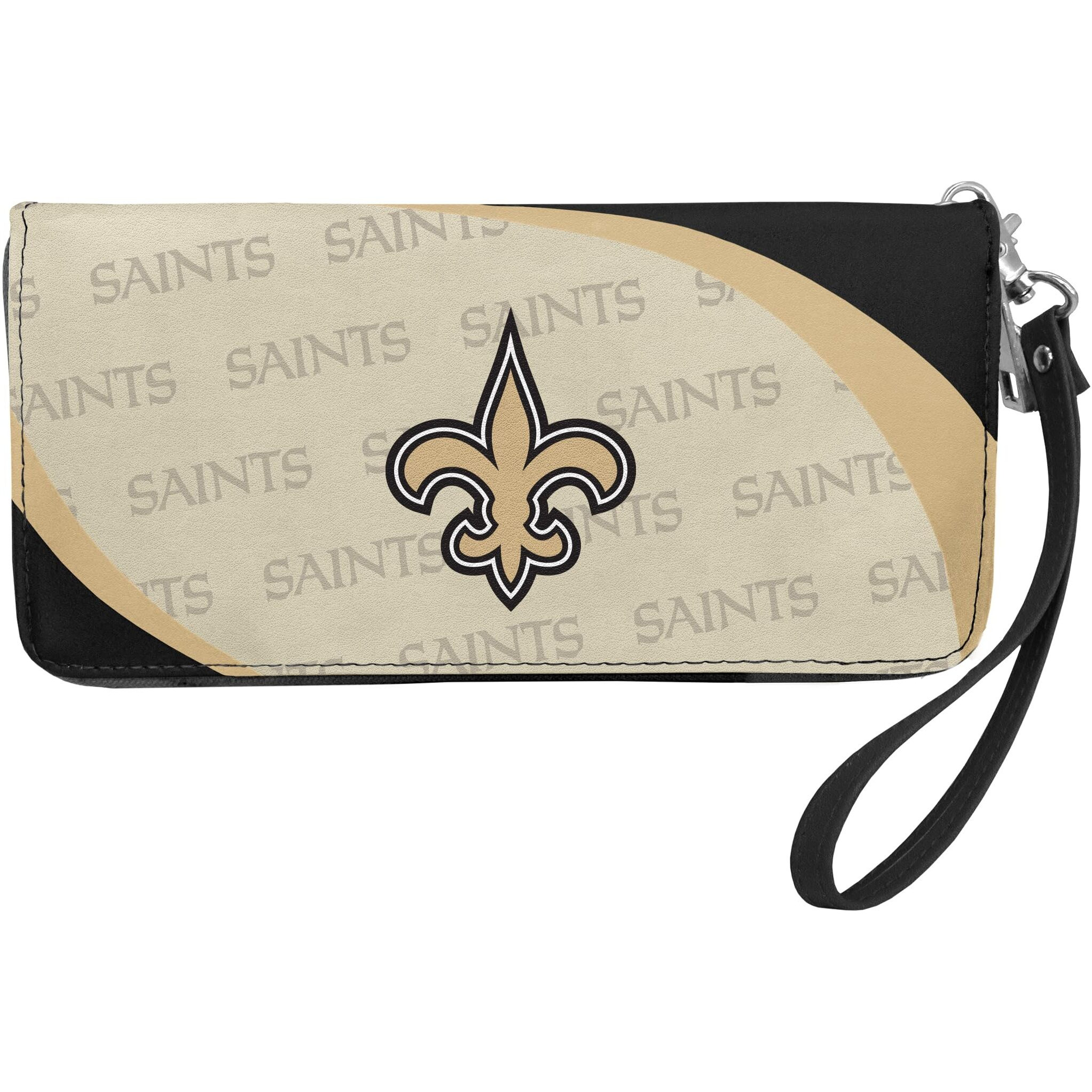 New Orleans Saints Wallet Curve Organizer Style