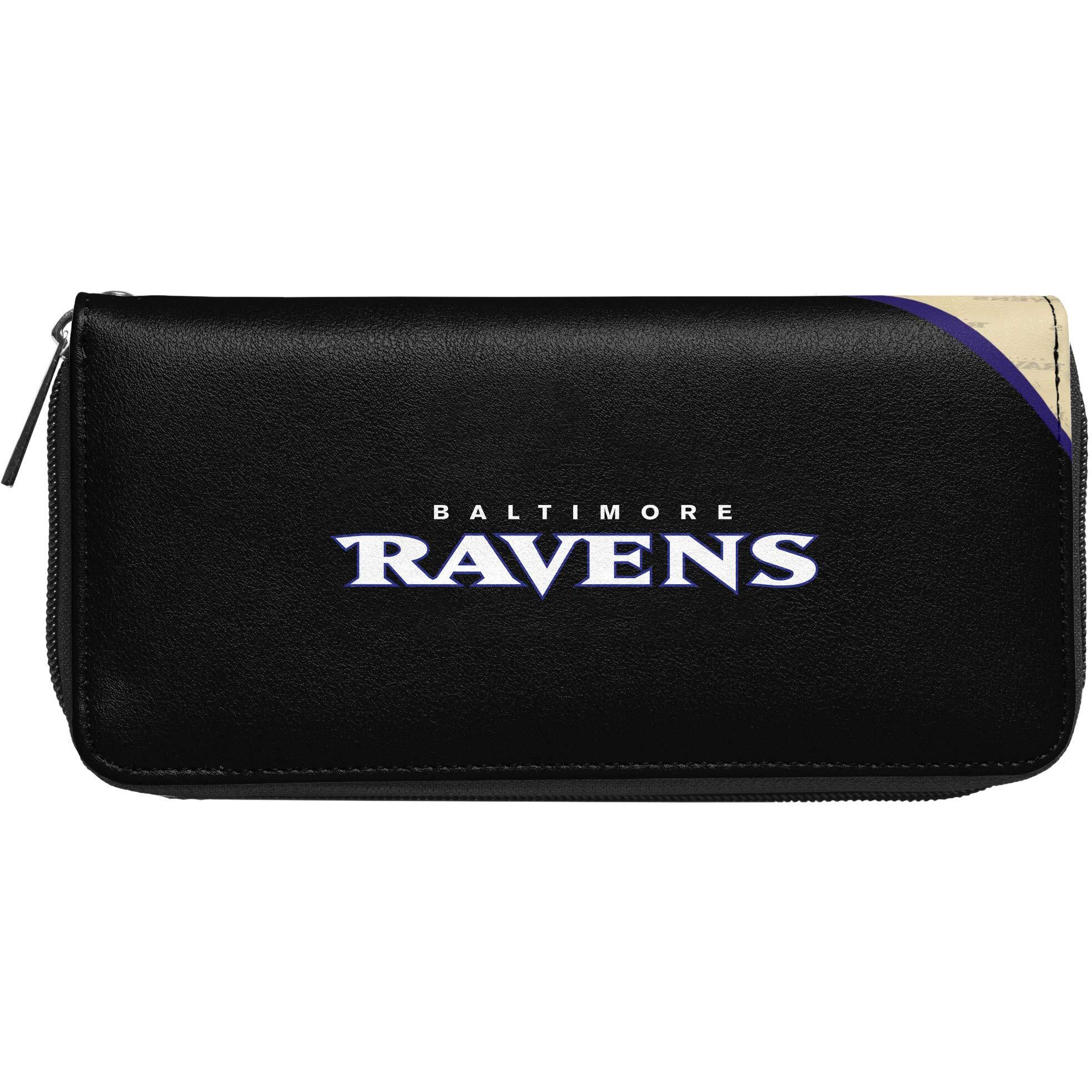 Baltimore Ravens Wallet Curve Organizer Style