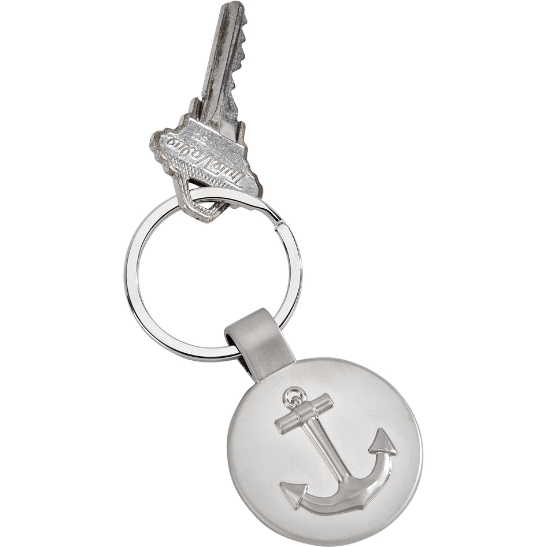 Anchor Key Chain, Pewter 3"