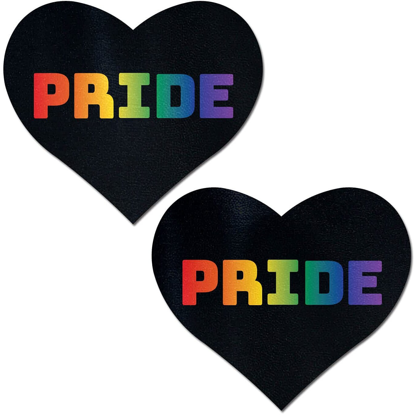 Pastease Rainbow Pride Black Hearts(D0102H5J2HG.)