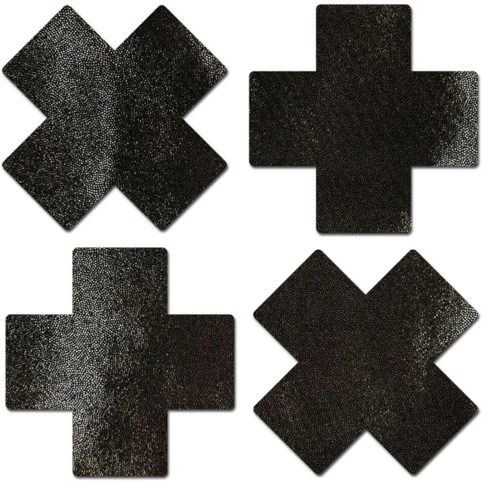 PASTEASE PETITE PLUS X SMALL LIQUID BLACK CROSS 2 PAIRS