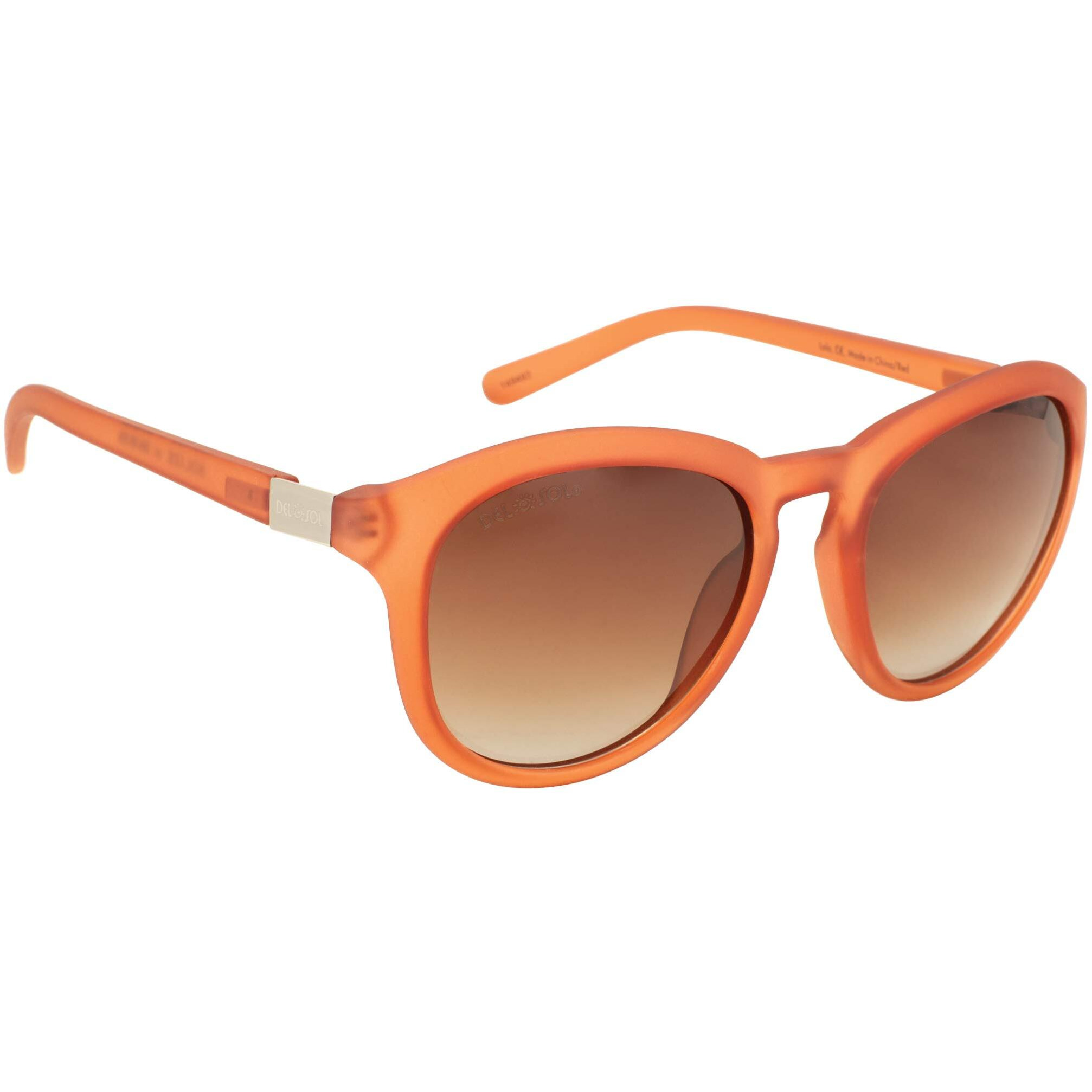 Solize Lola - Frosted Peach to Red by DelSol for Women - 1 Pc Sunglasses