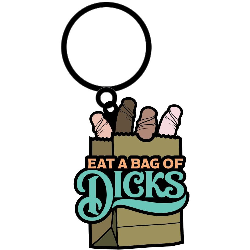Sex Toy Keychain Eat A Bag Of Dicks