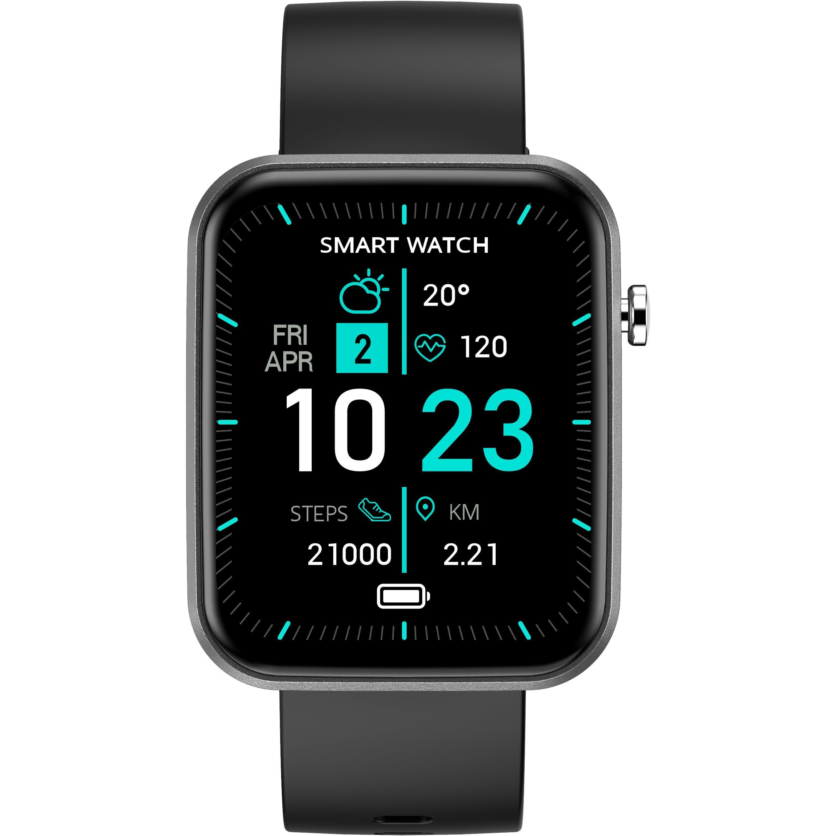 Advanced Smartwatch With Three Bands And Wellness + Activity Tracker(D0102HPIJRG.)