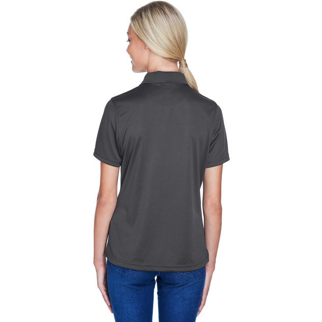 Ladies Advantage Snag Protection Plus IL Snap Placket Polo - DARK cHARcOAL - XS(D0102H76T0P)