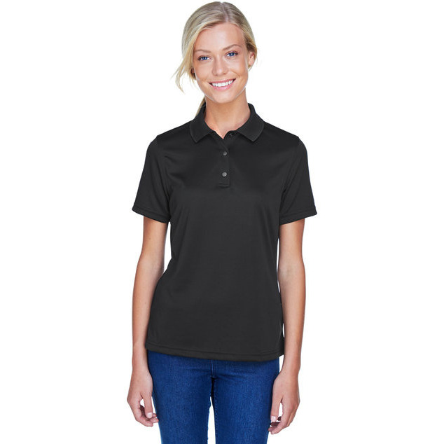 Ladies Advantage Snag Protection Plus IL Snap Placket Polo - DARK cHARcOAL - XS(D0102H76TQ8)