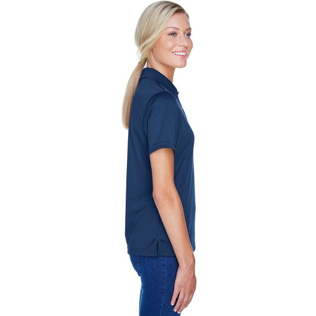 Ladies Advantage Snag Protection Plus IL Snap Placket Polo - DARK cHARcOAL - XS(D0102H7NV2P)