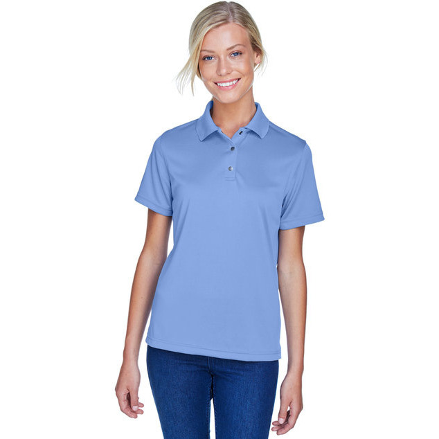 Ladies Advantage Snag Protection Plus IL Snap Placket Polo - DARK cHARcOAL - XS(D0102H76Tc6)