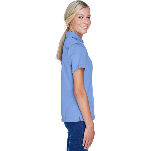 Ladies Advantage Snag Protection Plus IL Snap Placket Polo - DARK cHARcOAL - XS(D0102H76TBP)