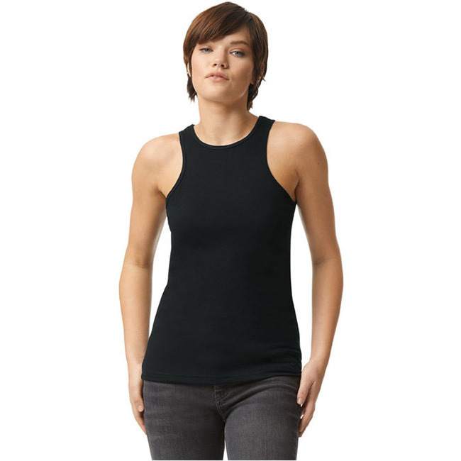 Ladies cVc Racerback Tank - BLAcK - S(D0102H7YTJ8)