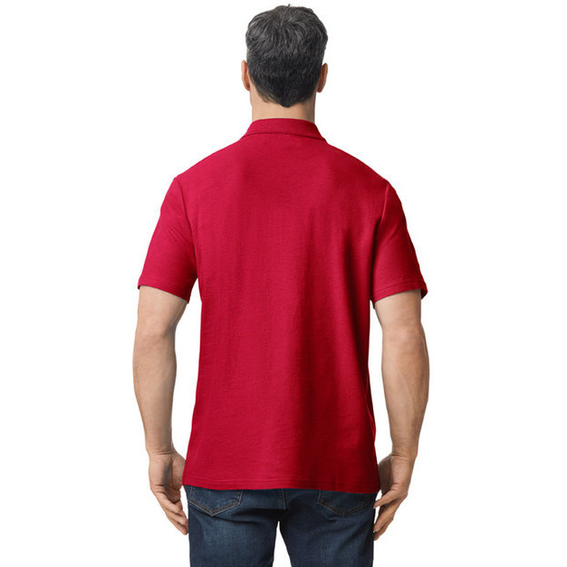 Mens Softstyle Double Pique Polo - cHERRY RED - S(D0102H7YFKJ)