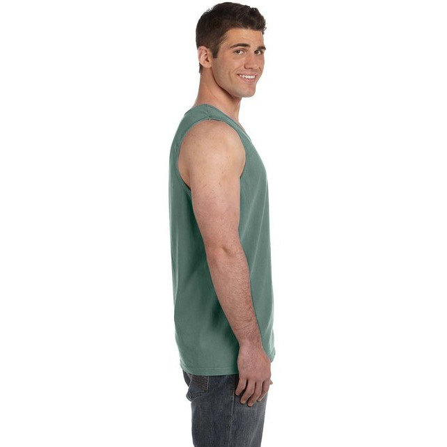 Adult Heavyweight Tank - WHITE - S(D0102H78RF8)