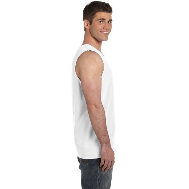 Adult Heavyweight Tank - WHITE - S(D0102H78RLX)