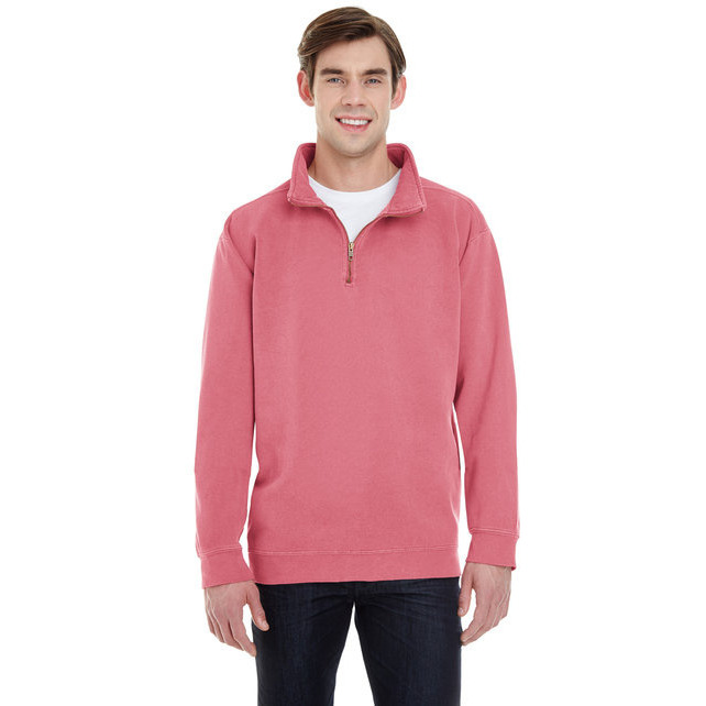 Adult Quarter-Zip Sweatshirt - TRUE NAVY - S(D0102H78SFP)