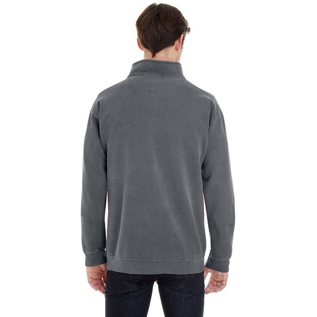Adult Quarter-Zip Sweatshirt - TRUE NAVY - S(D0102H78SNJ)