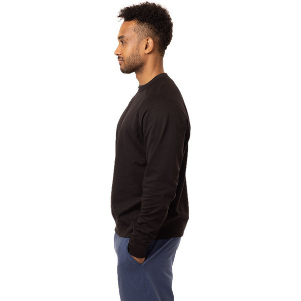 Unisex Motion crewneck Sweatshirt - BLAcK - S(D0102H7ZQLT)