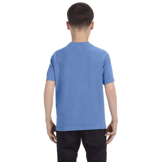 Youth Midweight T-Shirt - LAgOON BLUE - XXS(D0102H78SV8)