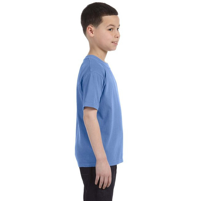Youth Midweight T-Shirt - LAgOON BLUE - XXS(D0102H78SV8)