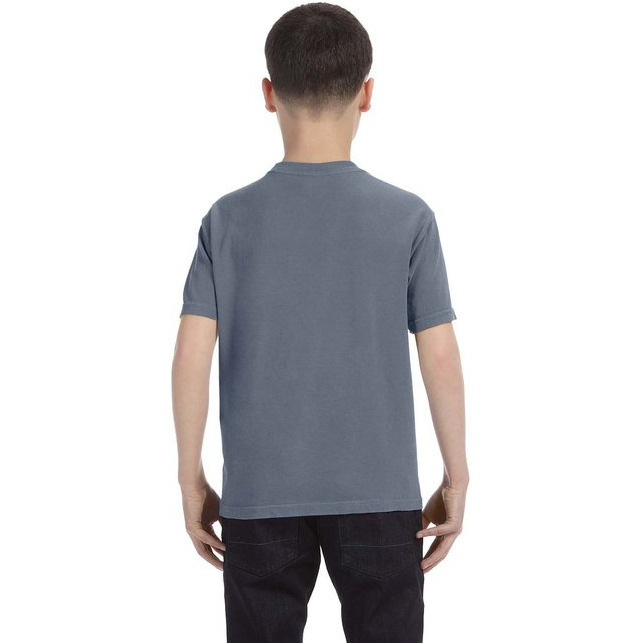Youth Midweight T-Shirt - LAgOON BLUE - XXS(D0102H78S0P)