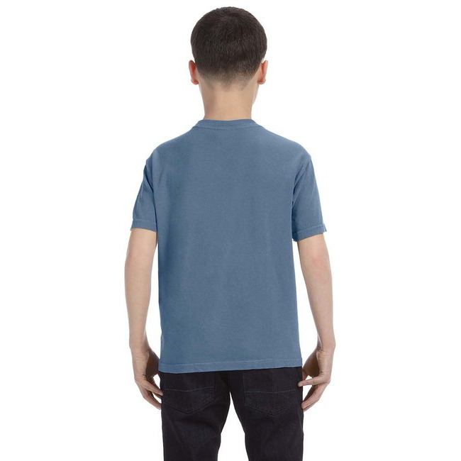 Youth Midweight T-Shirt - LAgOON BLUE - XXS(D0102H78S0J)